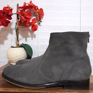 Jimmy Choo Men's Gray Suede Casual Ankle Boots Sz 46 (12.5-13)